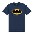 Front - Batman Unisex Adult Logo T-Shirt