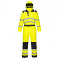 Front - Portwest Unisex Adult PW3 Hi-Vis Overalls