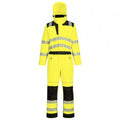 Front - Portwest Unisex Adult PW3 Waterproof Hi-Vis Overalls