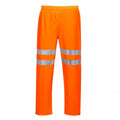 Front - Portwest Mens Hi-Vis Sealtex Ultra Rain Trousers