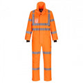 Front - Portwest Mens Extreme Rain Hi-Vis Safety Overalls