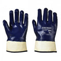 Front - Portwest Unisex Adult A302 Nitrile Safety Gloves