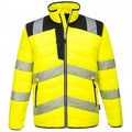 Front - Portwest Mens PW3 Hi-Vis Padded Jacket