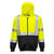 Front - Portwest Mens Contrast Hi-Vis Full Zip Hoodie