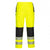 Front - Portwest Womens/Ladies PW3 Hi-Vis Rain Trousers