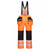 Front - Portwest Mens PW3 Hi-Vis Work Trousers