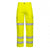 Front - Portwest Womens/Ladies Triple Band Hi-Vis Work Trousers