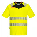 Front - Portwest Mens DX4 Hi-Vis T-Shirt