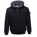 Front - Portwest Mens Pewter Full Zip Hoodie