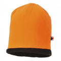 Front - Portwest Mens Reversible Hi-Vis Beanie