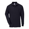 Front - Portwest Mens Genoa Long-Sleeved Polo Shirt