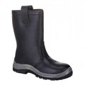 Front - Portwest Mens Steelite Leather Rigger Boots