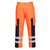 Front - Portwest Mens Service Ballistic Hi-Vis Trousers