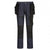 Front - Portwest Mens KX3 Denim Holster Pocket Work Trousers