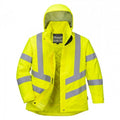 Front - Portwest Womens/Ladies Hi-Vis Winter Jacket