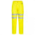 Front - Portwest Mens Eco Friendly Hi-Vis Work Trousers