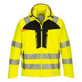 Front - Portwest Mens DX4 Softshell Hi-Vis Jacket