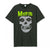 Front - Amplified Unisex Adult Neon Skull Misfits Vintage T-Shirt