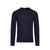 Front - Raging Bull Mens Chunky Cable Knit Crew Neck Jumper