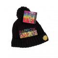 Front - Rainbow High Girls Character Hat And Gloves Set