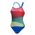 Front - Speedo Womens/Ladies Placement One Piece Swimsuit