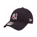 Front - New York Yankees Mens 9Forty Infill Logo Baseball Cap