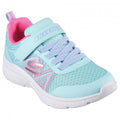 Front - Skechers Girls Microspec Plus - Swirl Sweet Trainers