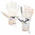 Front - Precision Childrens/Kids Fusion X Pro Negative Contact Duo Grip Goalkeeper Gloves