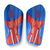 Front - FC Barcelona Childrens/Kids Team Slip-In Shin Guards