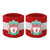 Front - Liverpool FC Cotton Wristband (Pack of 2)