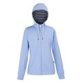 Front - Regatta Womens/Ladies Bayletta Striped Lining Full Zip Hoodie