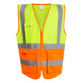 Front - Regatta Mens Pro Executive Hi-Vis Vest