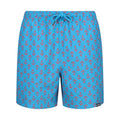 Front - Regatta Mens Loras Anchor Swim Shorts