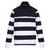 Front - Regatta Mens Agilno Striped Half Zip Fleece Top