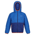 Front - Regatta Childrens/Kids Hillpack II Colour Block Padded Jacket