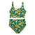 Front - Regatta Womens/Ladies Orla Kiely Tropical Reversible Bikini Set