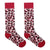 Front - Regatta Childrens/Kids Cheetah Print Ski Socks