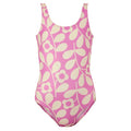 Front - Regatta Girls Orla Kiely Jasmine Flower One Piece Swimsuit