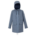 Front - Regatta Womens/Ladies Navaeh Contrast Zip Waterproof Jacket