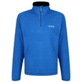 Nephrite Green - Front - Regatta Great Outdoors Mens Thompson Half Zip Fleece Top