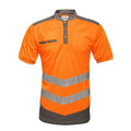 Front - Regatta Mens Tactical Hi Vis Polo Shirt