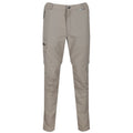 Oat - Front - Regatta Mens Leesville II Zip Off Trousers