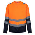 Front - Regatta Mens Pro High-Vis Sweatshirt