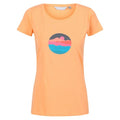 Front - Regatta Womens/Ladies Breezed II Sunset T-Shirt