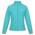 Coronet Blue-Clear Sky - Front - Regatta Womens-Ladies Floreo IV Full Zip Fleece Jacket