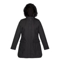 Front - Regatta Womens/Ladies Sabinka Faux Fur Trim Parka