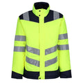 Front - Regatta Unisex Adult Professional Pro Hi-Vis Heated Jacket