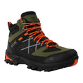 Ash-Lime Punch - Front - Regatta Mens Samaris III Walking Boots