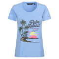 Front - Regatta Womens/Ladies Filandra VIII Palm Tree T-Shirt