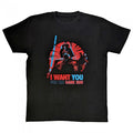 Front - Star Wars Unisex Adult I Want You Darth Vader T-Shirt